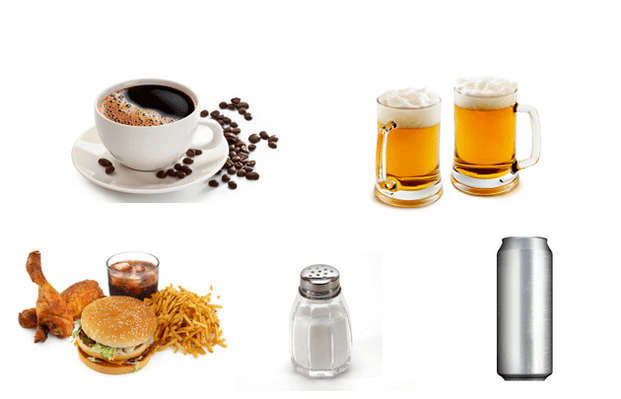 Productos dañinos para la potencia